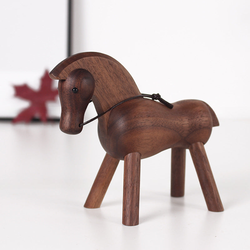 Walnut Pony Decoration