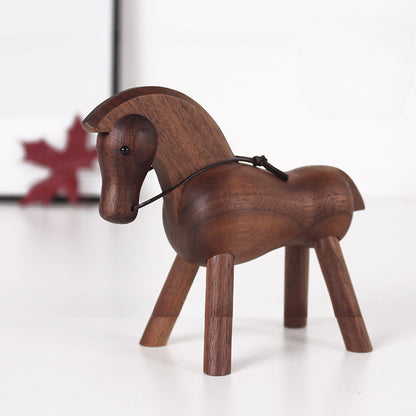 Walnut Pony Decoration