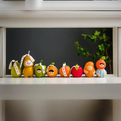 Hand-Carved Creative Fruits & Figurine